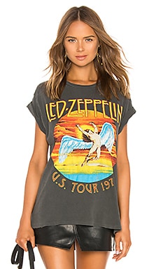 

Футболка led zeppelin - Madeworn, Серый, Футболки с рисунком