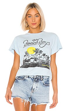 

Футболка с рисунком the beach boys tour of america - Madeworn, Синий, Футболки с рисунком