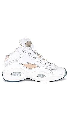 reebok question low femme beige