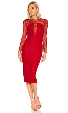 

Платье sunny - Michael Costello, Красный, Коктейльное