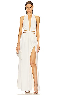 Jill jill stuart outlet rose water pleated gown