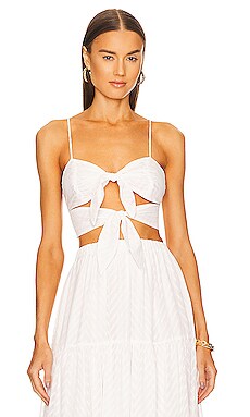 Product image of Michael Costello x REVOLVE Becca Crop Top. Click to view full details