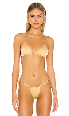 Padded Triangle Bikini Top Monica Hansen Beachwear $77 (FINAL SALE) 