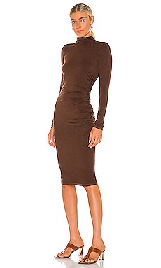 Michael stars mock neck sales midi dress