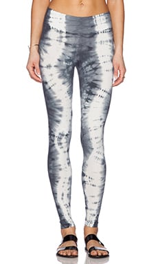 Michael Stars Full Length Legging in Line Tie Dye