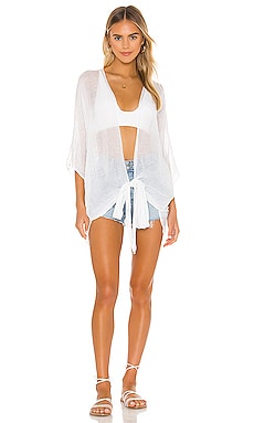 Daisy Wrap-Front Coverup Michael Stars $78 
