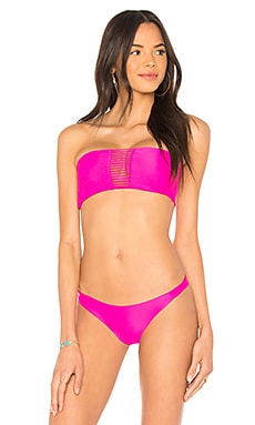 mikoh sunset bikini top