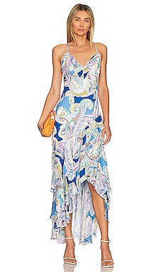 Edra Summer Paisley Dress MILLY $595 NEW