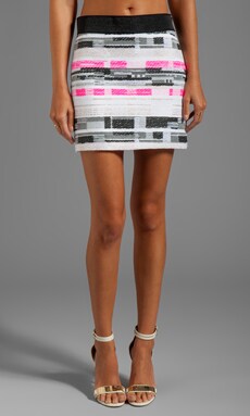 Milly couture discount tweed mini skirt