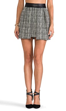 Milly modern discount mini skirt gold