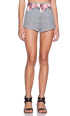 Product image of MINKPINK Garden Bed Picnic Short. Click to view full details