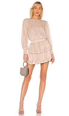 

Katia dress - MISA Los Angeles, Blush, Long Sleeve