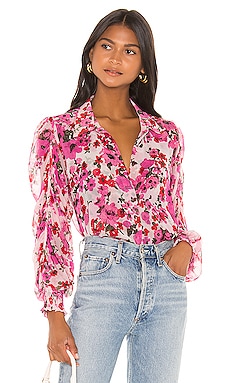 Bardot Valentina Corset Top in Lily Floral