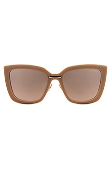 

Солнцезащитные очки femme square - Miu Miu, Серо-коричневый, Солнцезащитные очки