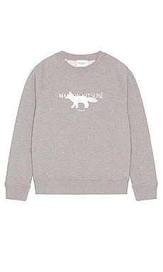 Fox Stamp Clean Sweatshirt Maison Kitsune $202 