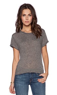 Michael Lauren CAMISETA ESPALDA DESCUBIERTA DARCY en Heather Grey