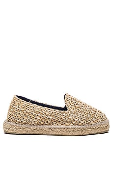 MANEBI Yucatan Espadrille in Raffia Net | REVOLVE