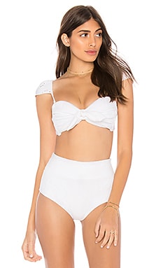 

Верх купальника cabana bow - Montce Swim, Белый, Бандо