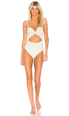 

Слитный купальник cabana - Montce Swim, Зеленый, Слитные купальники