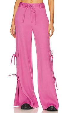 Irwin Pants ~ Pink Luxe Satin