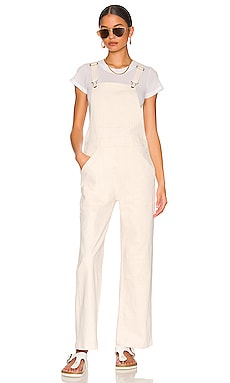 The Patch Pocket Overall Ankle MOTHER