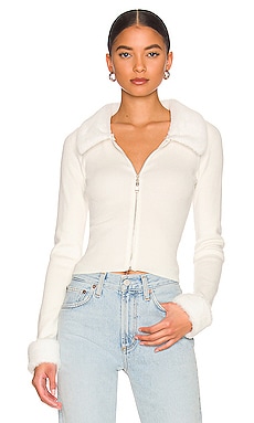 Natalie Knit Zip Cardigan MORE TO COME $78 