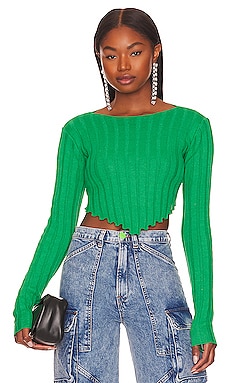 Daya Crop Sweater Top MORE TO COME $64 