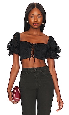 Product image of MORE TO COME Tamia Corset Top. Click to view full details