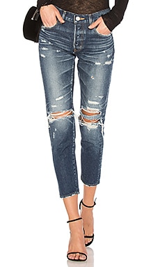 

Зауженные джинсы denver - Moussy Vintage, Рваные
