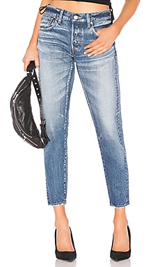 

Узкие прямые джинсы vienna - Moussy Vintage, Синий, Рваные
