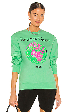 Msgm hotsell felpa sweatshirt