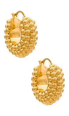 Missoma Baya Hoop Earrings in Gold | REVOLVE