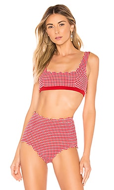 

Топ бикини mini palm springs - Marysia Swim, Красный, Спорт