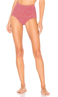 

Низ бикини santa monica - Marysia Swim, Красный, С высокой талией