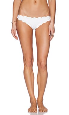 Product image of Marysia Swim Scallop Bikini Bottom. Click to view full details