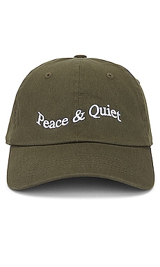 Wordmark Dad HatMuseum of Peace and Quiet$50