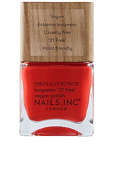 Product image of NAILS.INC NAILS.INC Plant Power Plant Based Vegan Nail Polish in Eco Ego. Click to view full details