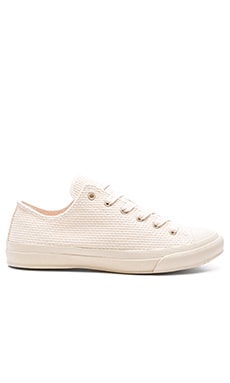 Product image of Naked & Famous Denim Natural Sashiko Sneaker. Click to view full details