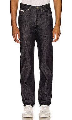 Product image of Naked & Famous Denim Weird Guy Indigo Selvedge Straight Leg. Click to view full details
