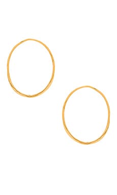 Серьги-кольца forward facing - Natalie B Jewelry