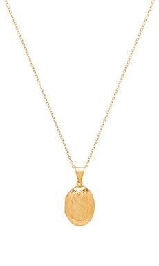 Natalie B Jewelry X REVOLVE Oval Gold Locket in Gold | REVOLVE