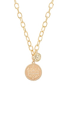 

Ожерелье seine coin - Natalie B Jewelry, Металлический золотой, Золотой