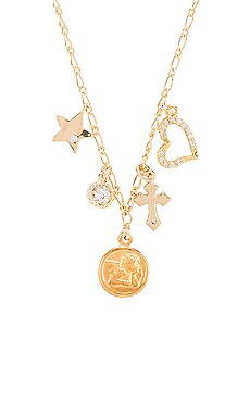 

Ожерелье angelic charm - Natalie B Jewelry, Металлический золотой, Золотой
