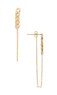 Lennox Chain Earring Natalie B Jewelry $48 