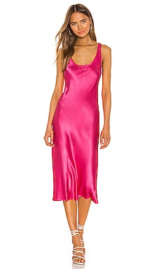 Nation LTD Samantha Bias Cut Tank Dress in Bubblegum | REVOLVE