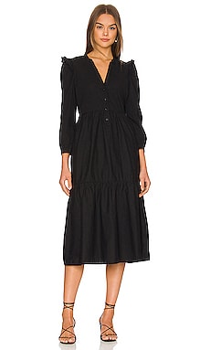 Dalia Victorian Midi Dress Nation LTD $225 NEW