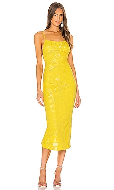 

Athens gown - NBD, Yellow, Midi