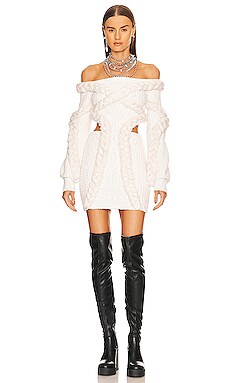 Asilio asymmetric mini outlet dress