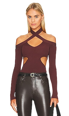 Zuri Crossover Cut Out Top NBD