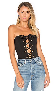 Susana Monaco Strapless Tube Top in Black